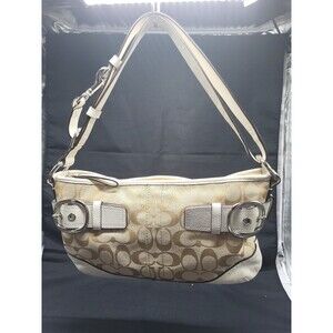 Coach Purse signature fabric